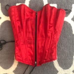 BURLESKA corset red